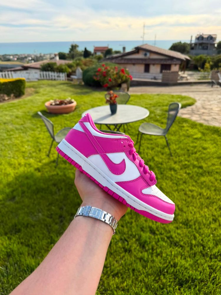 dunk low fucsia 38